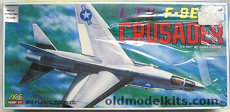 Ace 1/72 LTV F-8E Crusader, 1025 plastic model kit